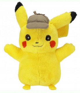 Pokémoni - Pokemon Detektív Pikachu Plush Mascot 35 cm