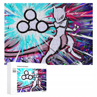 Pokémoni - Pokemon Mewtz Ishmam Puzzle 300 kusov