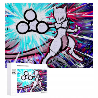 Pokémoni - Pokemon Mewtcz Ishmam Puzzle 500 kusov