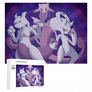 Pokémoni - Pokemon mewtcz puzzle 500 mier