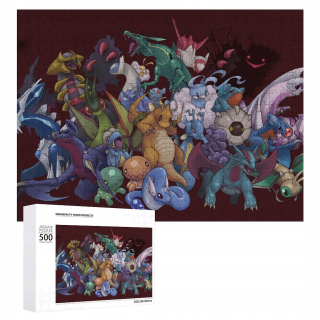 Pokémoni - Pokemon Video hry Cartoon puzzle 500 kusov