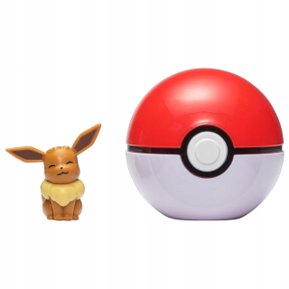 Pokémoni - Pokemon figúrka a guľa: eevee + poke gule 37939