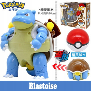 Pokémoni - Pokemony Blastoise Premenná Pokemball Hračka