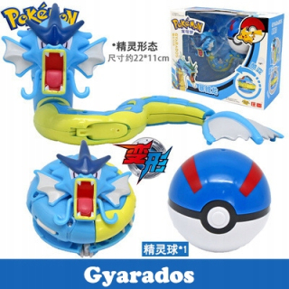 Pokémoni - Pokemony Gyarados Premenná Pokemball Hračka