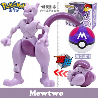 Pokémoni - Pokemony Mewtwct Premenná Pokemball Play 7 BRA