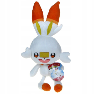 Pokémoni - Pokemony Sword and Shield: Mascot Scorbunny 32cm
