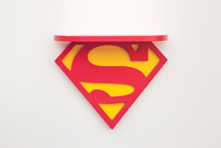 Superman - Topánky pre detskú izbu, supermanovú police