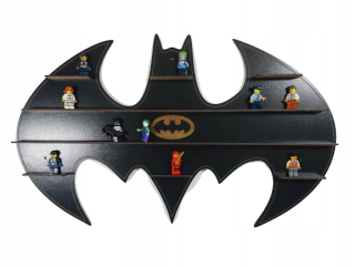 BATMAN - Poličku na Batman Figurines. Veľký rytec