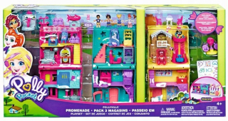 POLLY POCKET- Polly Pocket 3in1 Pollyville GNL71 predajne Mattel