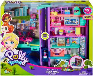 POLLY POCKET- Polly Pocket Shopping Center 6 poschodí bábiky GFP89
