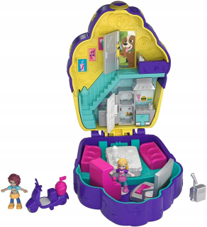 POLLY POCKET- Polly Pocket Fry36 Pocket World Cupcake Compact PL