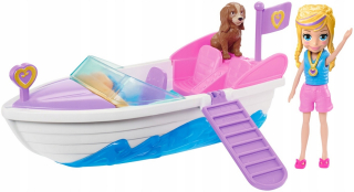 POLLY POCKET- Polly Pocket GDM09 bábika s loďou loďou
