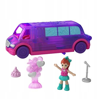 POLLY POCKET- Polly Pocket GGC41 Pollyville Limousine Dolls Toy