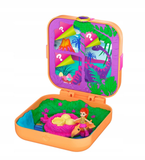 POLLY POCKET- Polly Pocket GKV10 Dino Discovery Compact