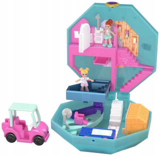 POLLY POCKET- Polly Pocket Pamperin Flakon Toy Baby Dievčatko