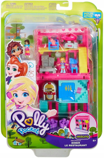 POLLY POCKET- Polly Pocket Restaurant Diner GGC30 Mattel