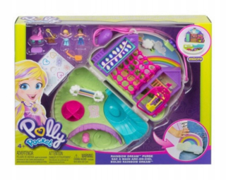 POLLY POCKET- Polly Pocket Bag Compact Rainbow GKJ63, GKJ65