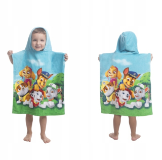 PAW Patrol - Poncho Kúpania Uterák Dog Patrol Rescue Dogs