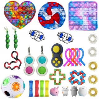 TOY STORY - PS IT Hot Push Bubble Hračka Spinner Set pre