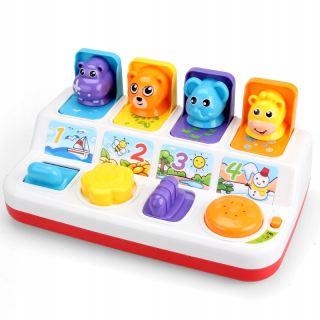 Pop-up Zvieratá Toy-vzdelávacie hračky