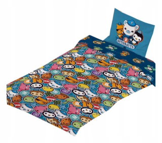 OKTONAUCI - Posteľná bielizeň 120 cm x 150 cm oktonauci, oktonauts