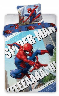SPIDERMAN - Linen 140x200 bavlna 100% Spiderman