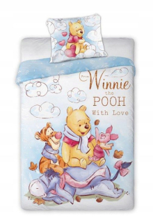 Medvedík Pú - Linen 140x200 Winnie The Poh a priatelia