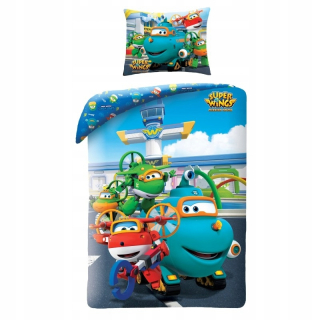 SUPER WINGS - Linen 140x200 Super Wings