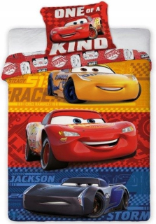 McQueen - Posteľná bielizeň 160x200 Disney Cars Cars McQueen šrot