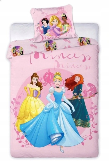 Posteľná bielizeň 160x200 Disney Princess Princess