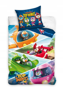 SUPER WINGS - Posteľná bielizeň 160x200 TOP WING