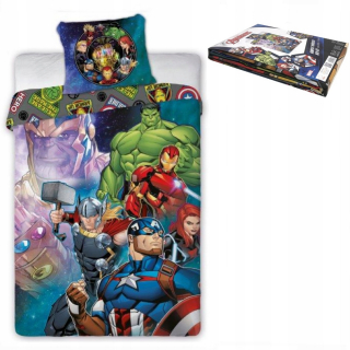 HULK - Linen 160x200 Mládež Avengers Hero Hulk