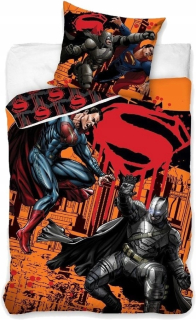 Superman - Batman Superman 160x200 Posteľná bielizeň