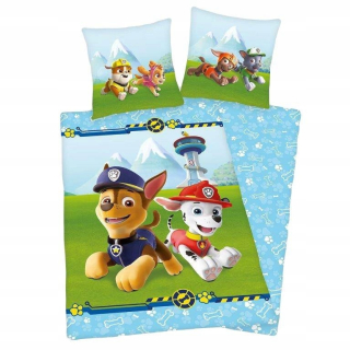 PAW Patrol - Lôžková bavlna PSI PATROL PAW SET 140X200 2CZ