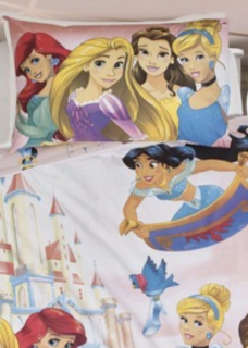 Disney Posteľná bielizeň Obojstranná princezná 120x150