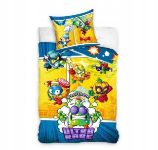 SUPER ZINGS - Detské posteľná bielizeň Super Zings Cotton 160x200