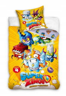 SUPER ZINGS - Detská posteľná bielizeň 160x200 bavlna 1555 Super Zings