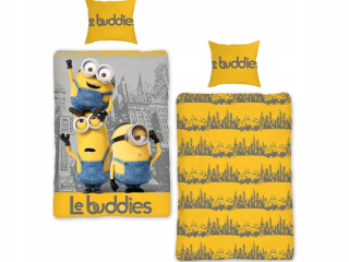 Mimoni - Detská posteľná bielizeň Bavlna 140x200 Minions Minions