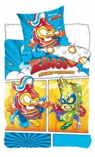 SUPER ZINGS - Detská posteľná bielizeň 140x200 cm Superzings 20