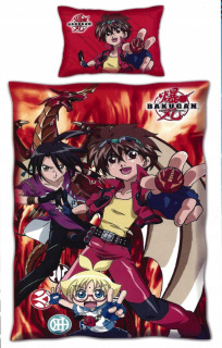 Bakugan - Detská posteľná bielizeň BAKUGAN 90X120 2CZ