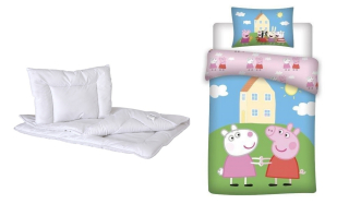 Pepa Pig - Linen + Lekárska deka 100x135 ošípané ošípané