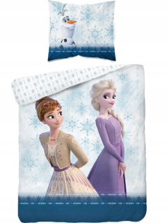 Elsa Frozen - Linová krajina Ice Frozen Elza Anna OLAF 140x200
