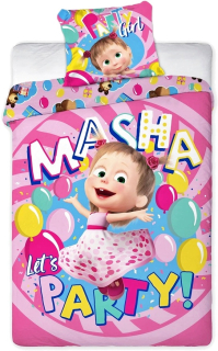 Máša a medveď - Linen Masha a medveď 160x200