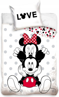 Minnie Mouse - Linová myš Minnie Mickey Miki 160x200