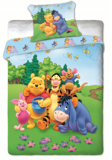 Medvedík Pú - Kúpeľňa Posteľná bielizeň Winnie The Poh Winnie 160x200