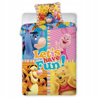 Medvedík Pú - BABY TALE PODNIKANIE KUBUŚ POOH 160X200