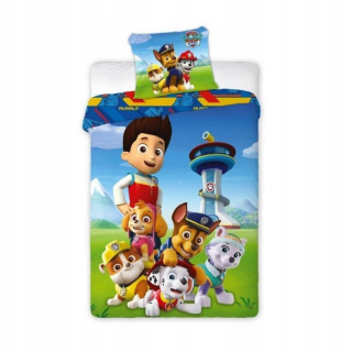 PAW Patrol - Bavlna Linen 100x135 Dog Patrol psov Chase