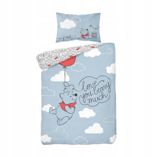 Medvedík Pú - Bavlna Linen 100x135 Deti Winnie Pú