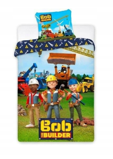 Staviteľ Bob - Bavlnené posteľná bielizeň 140x200 Bob 8764