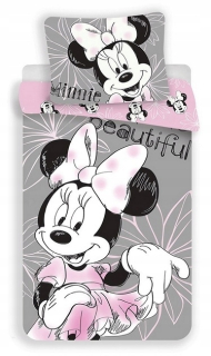Minnie Mouse - Bavlna Linen 140x200 Mini myš 2710